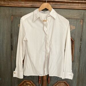 Classic White Men's Shirt